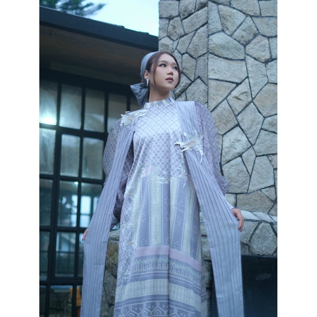 KARIMAKE - Kinasih Dress Color Fossil