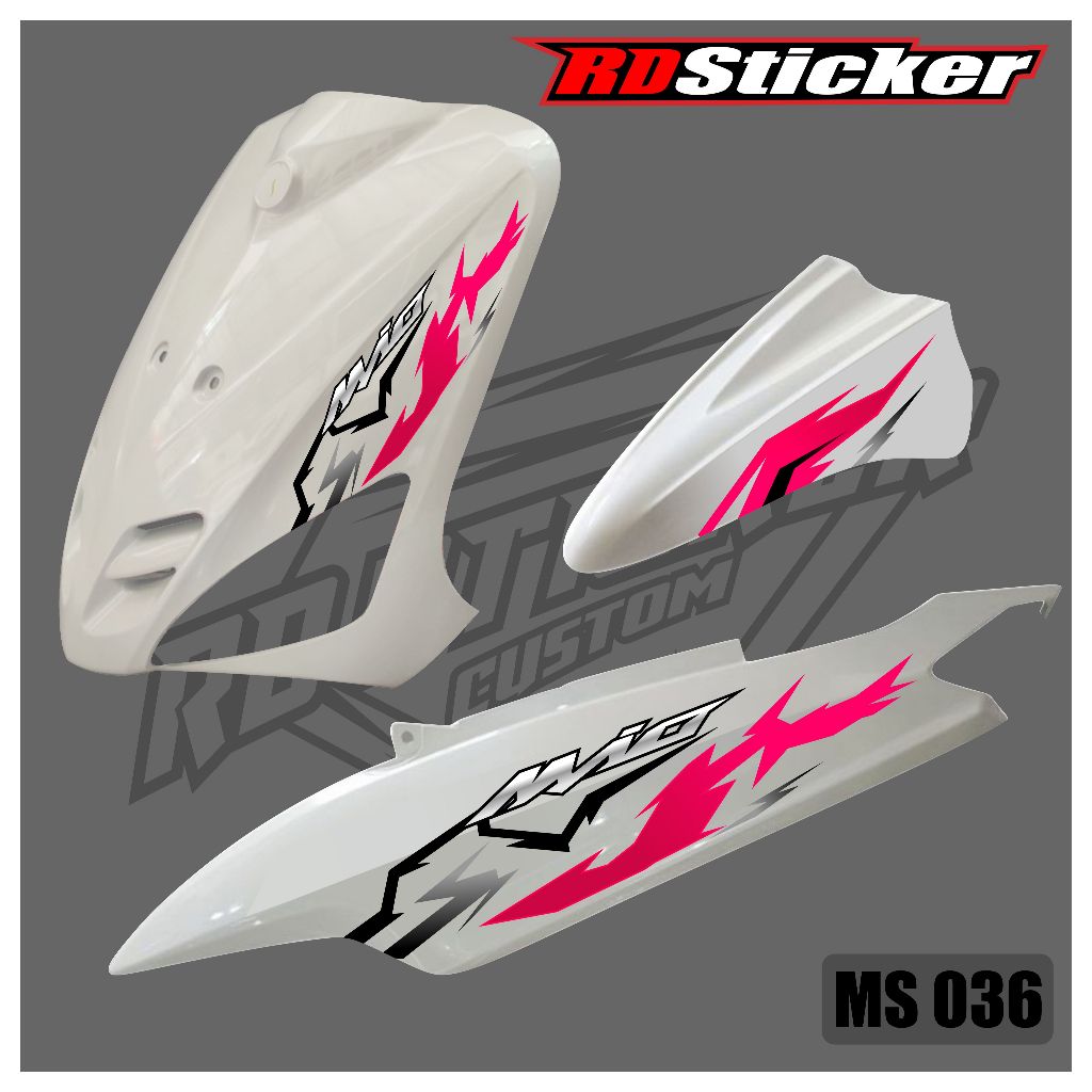 STRIPING MIO SPORTY STICKER VARIASI MIO SPORTY