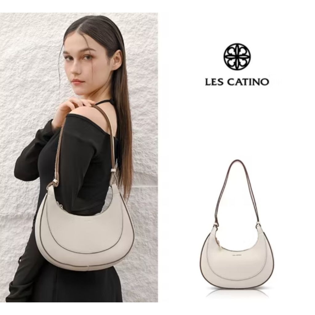 LES CATINO TAS BAHU TORESIA SHOULDER WARNA HITAM