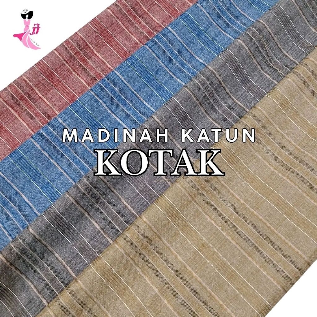 madinah kotak / madinah garis / kain madinah design / madinah shirting