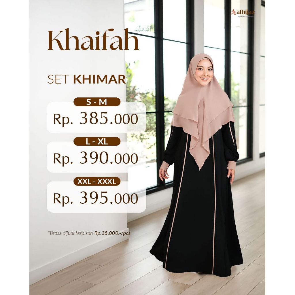 Khaifah by Alhijaz ( SET KHIMAR)