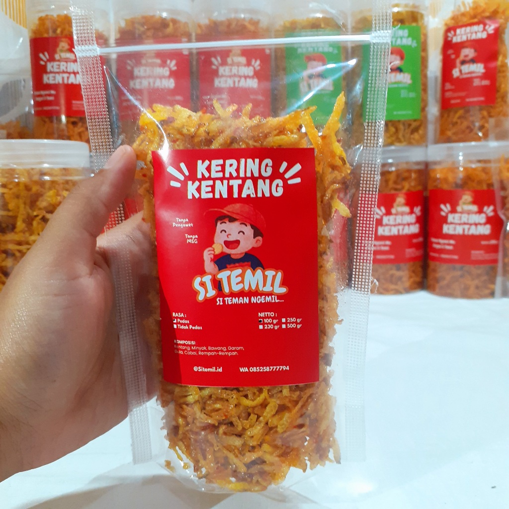 

Kentang mustofa pedas manis