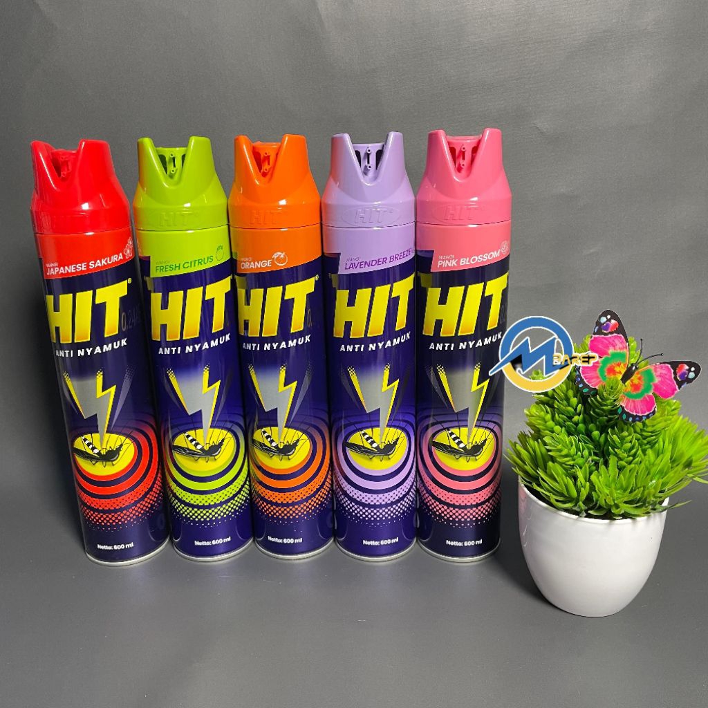 Hit Semprot 600 ML-Hit Semprot Anti Nyamuk Dan Serangga
