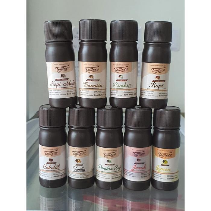 

Toffieco Flavour 25ml - Stroberi / Mint / Karamel / dll !!!