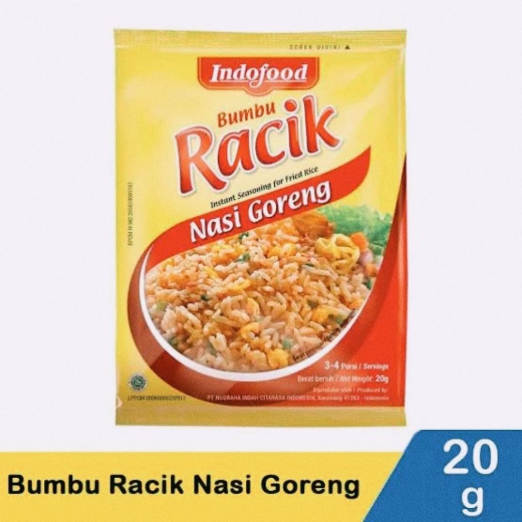 

Racik bumbu nasi goreng 20gr