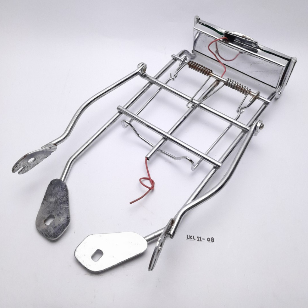 YAMAHA BEBEK V75 V80 RAK KERANJANG BAGASI BEGEL RACK BAHEL BELAKANG KOBA #1