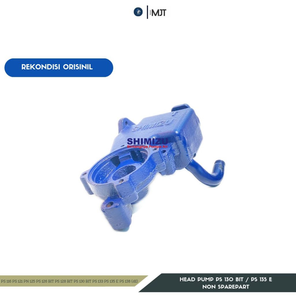 SPAREPART ALKON DEPAN POMPA AIR SHIMIZU 130/135 BIT ORISINILL