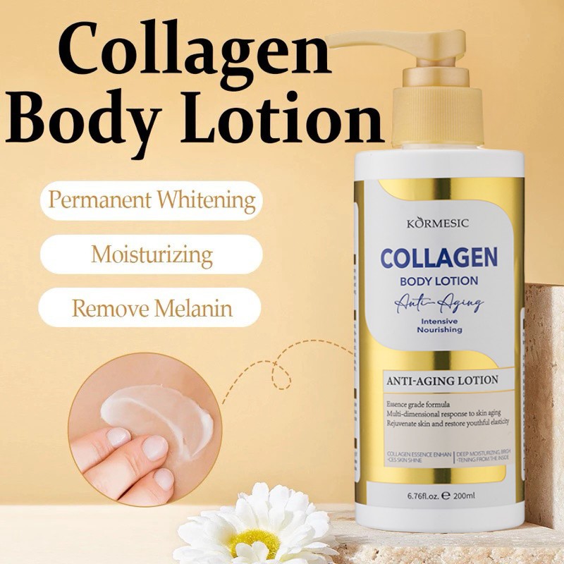 COLLAGEN Whitening Collagen Body Lotion Pemutih Badan Permanen Bpom Whitening Body Skin Care Pelemba