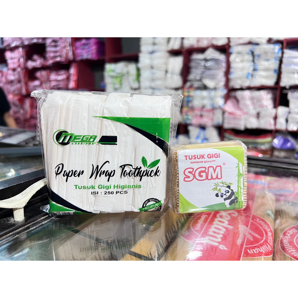tusuk gigi / tusuk gigi higienis / tusuk gigi biasa / tusuk gigi nasi padang