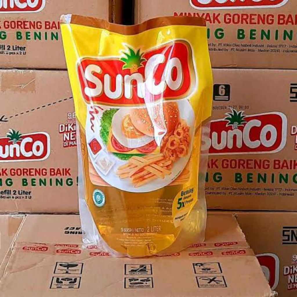 

MINYAK GORENG SUNCO 1 DUS ISI 6 PCS PACKING TANPA BUBLE