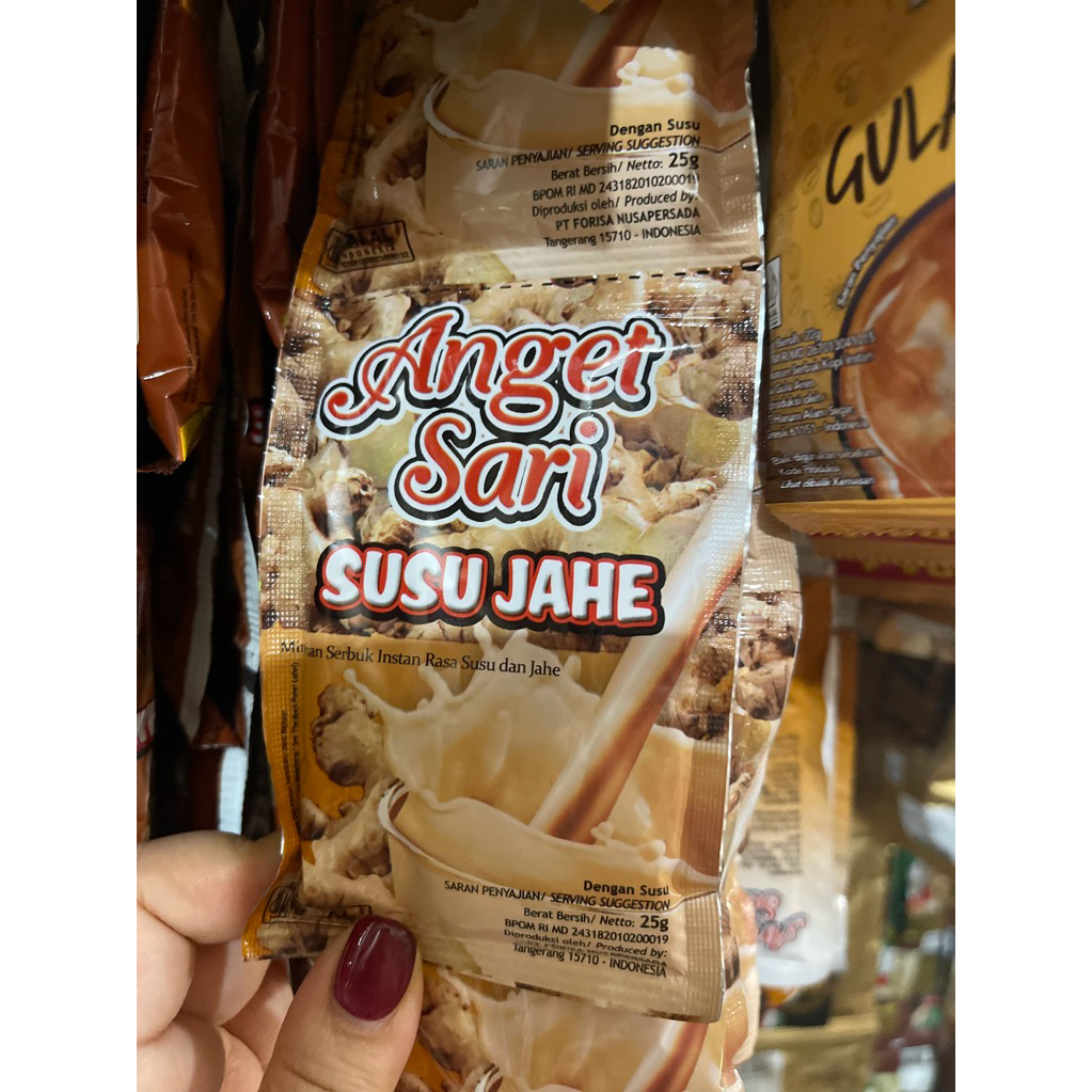 

susu jahe anget sari