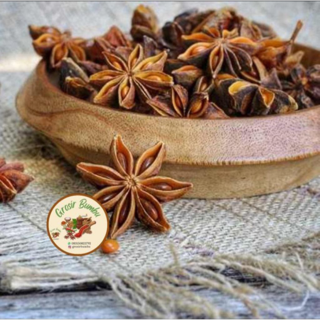 

star anise 250 gr/ pekak/ kembag lawang asli¹⁰⁰٪