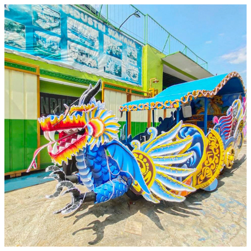 Odong odong KERETA KENCANA VIAR / TOSSA MESIN BARU