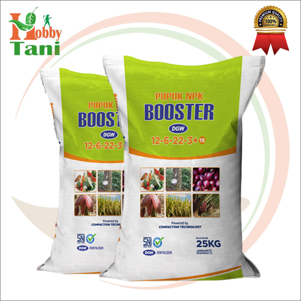 Pupuk DGW NPK 12-6-22-3+TE 25 Kg Booster Premium for Bunga Buah Tanaman Kemasan Pabrik