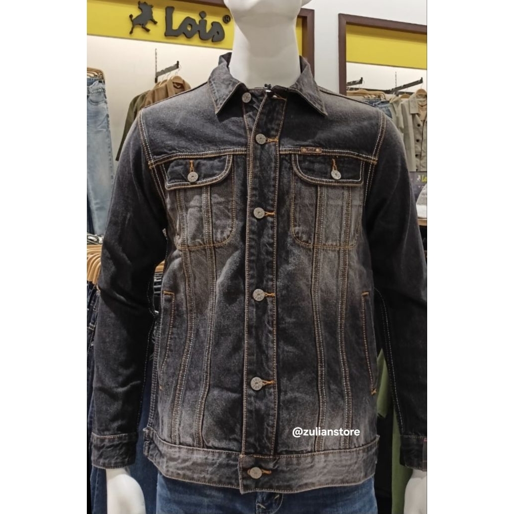 jakket Lois 100% Original abu black