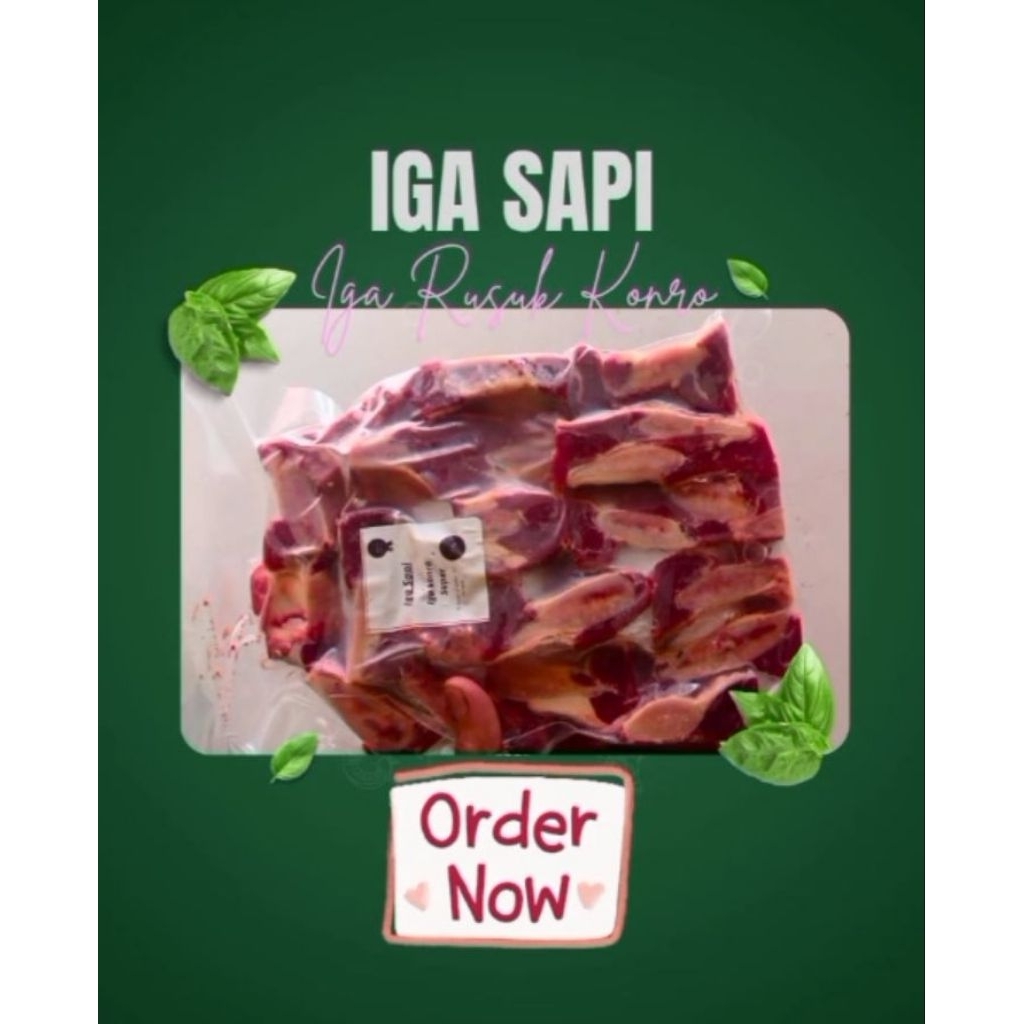 

Iga Sapi Konro Grade