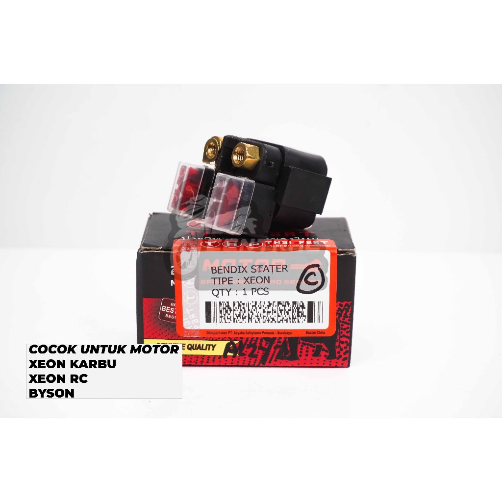 BENDIK STATER BENDIX STATER SWITCH STATER XEON KARBU XEON/BYSON/XEON RC