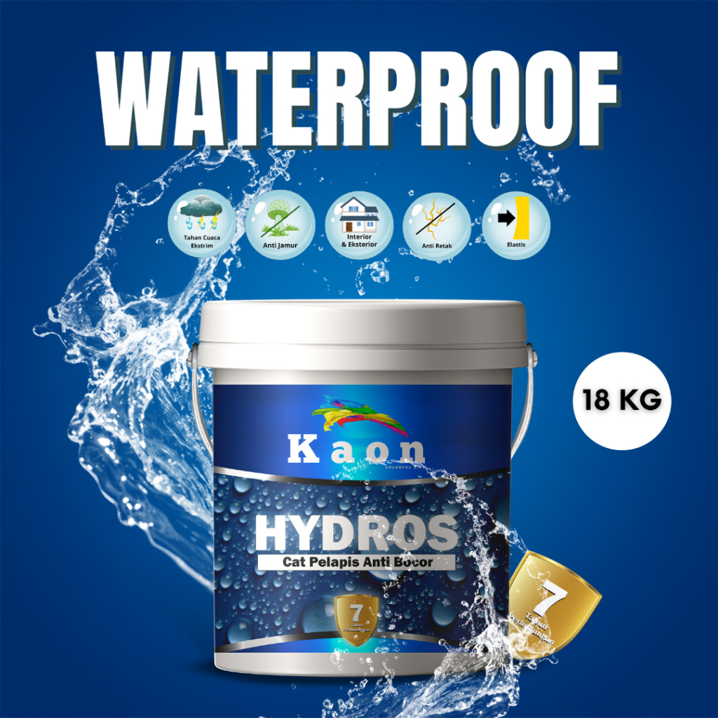 KAON - Cat Waterproof 18 KG / Cat Tembok Hydros Anti Bocor