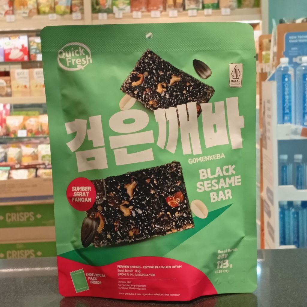 

Black Sesame Bar by Quick Fresh 126gr