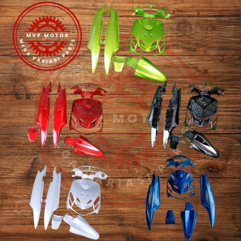 Body Set Motor Yamaha Mio Smile / Cover Body Yamaha Mio Smile Full Halus 2008-2012