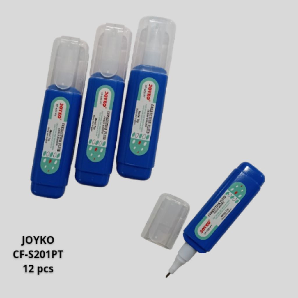 

1 BOX JOYKO CORRECTION FLUID/CAIRAN PENGHAPUS | TIPEX JOYKO CF-S201PT