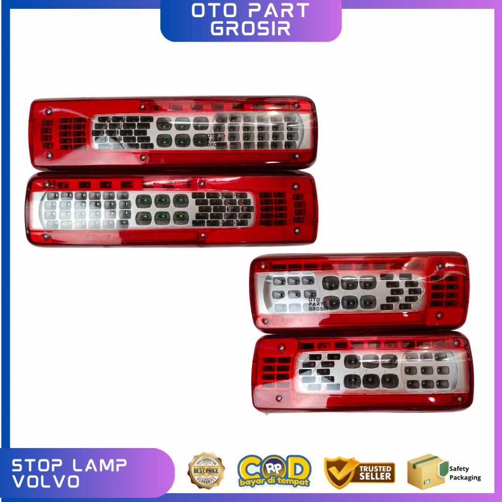 Stop lamp truck volvo lampu belakang truk