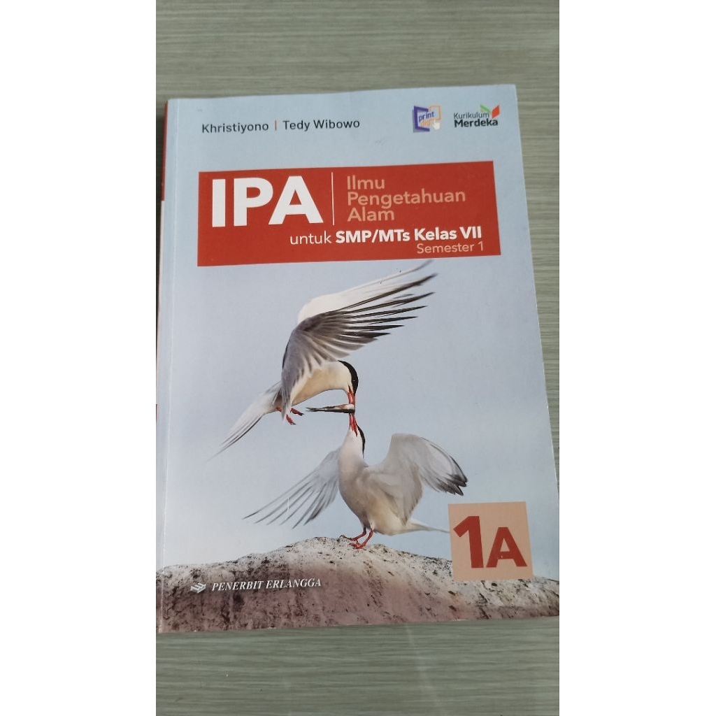BUKU IPA  SMP KELAS 7 KURIKULUM MERDEKA (ERLANGGA)