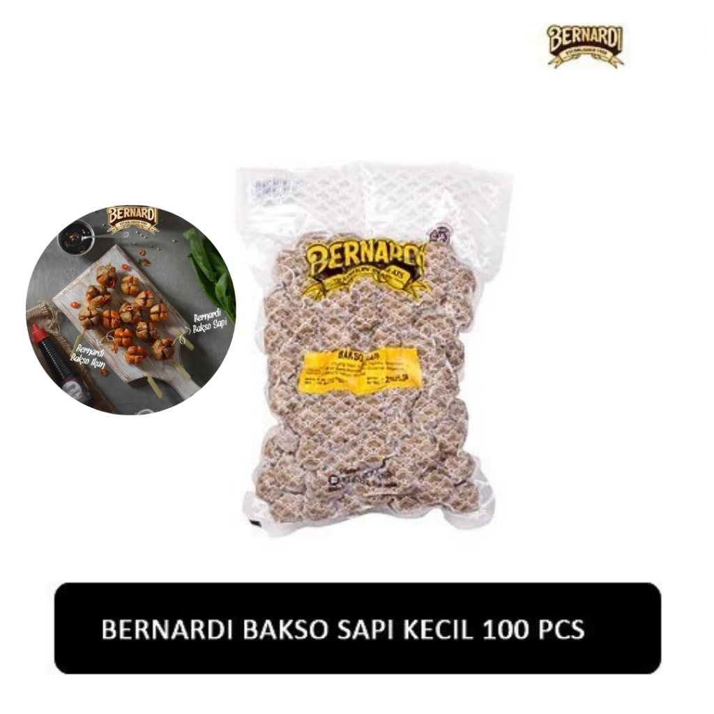

Bernardi Bakso Sapi Halus Kecil Isi 100 Bakso Sapi Kecil Bernardi 720gr