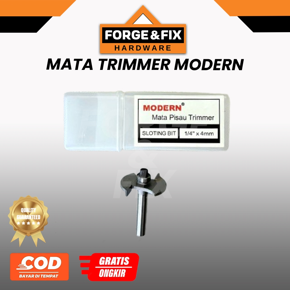 MODERN Mata Trimmer / Mata Profil Slotting Bit