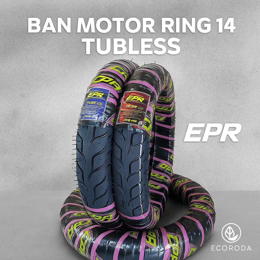 Ban Ring 14 Tubeless 90/90 80/90 Non Tubles Motor Matic Depan Belakang vario Mio Beat Scoopy