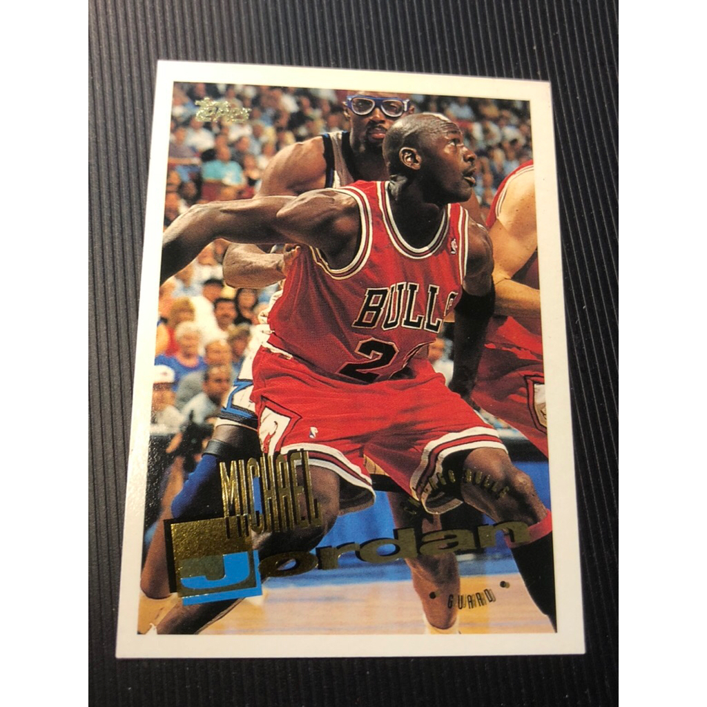 kartu basket michael jordan Topps 277 Kartu Basket Topps michael Jordan