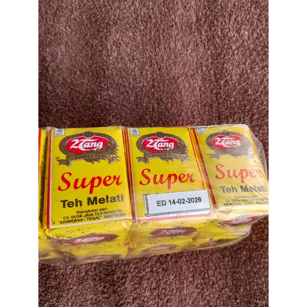 

TEH 2 TANG KUNING PREMIUM SUPER MELATI 400GR