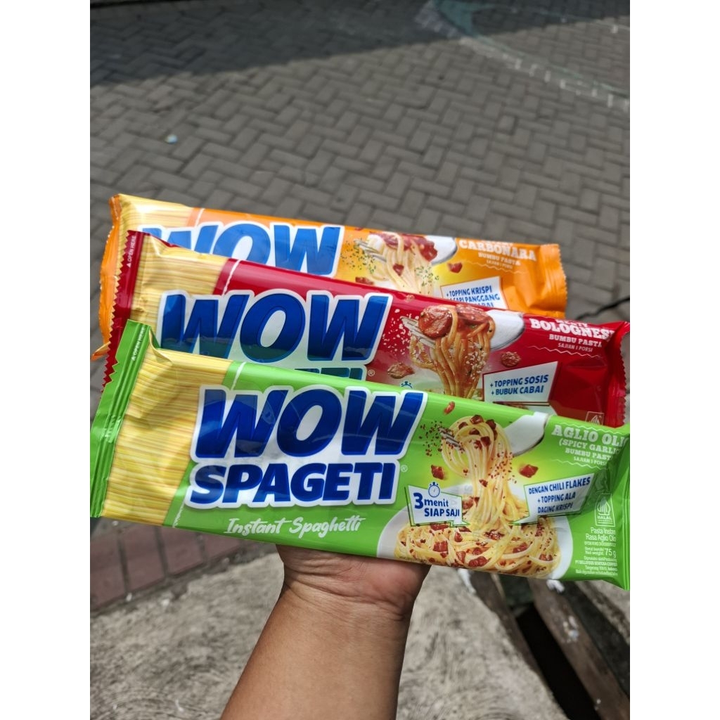 

WOW SPAGETI INSTAN SPAGHETTI