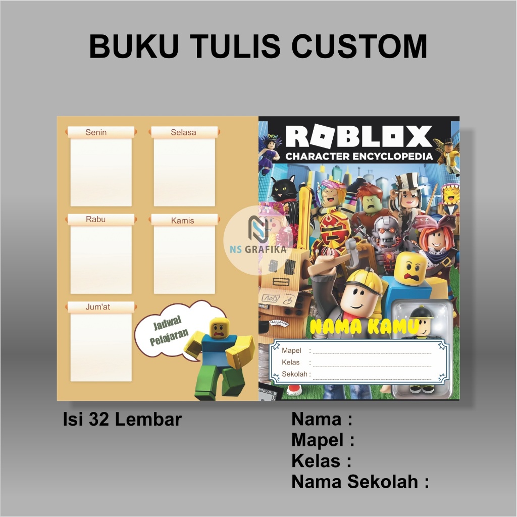 

BUKU CUSTOM TEMA ANAK COWOK / BUKU TULIS CUSTOM / CUSTOM FOTO / BUKU SEKOLAH ANAK