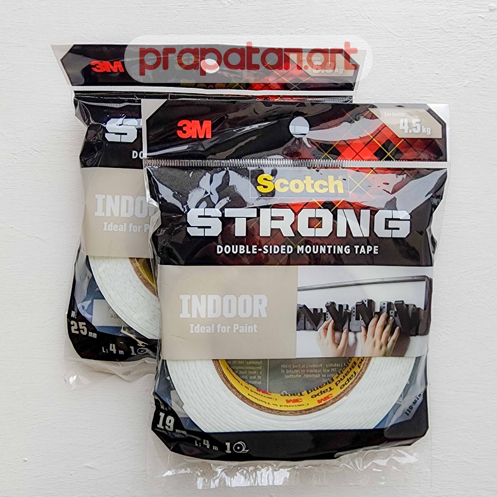 

Scotch Double Tape Strong INDOOR 110-M | Perekat Dua Sisi | Selotip