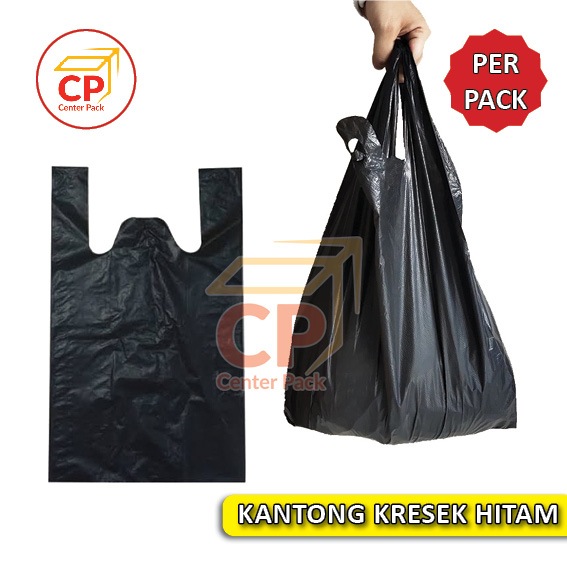 Kantong Plastik Kresek HD HITAM 02X24 02X28 03X24 03X28 03X35 03X40 04X40 04X50 Kecil Sedang Besar T