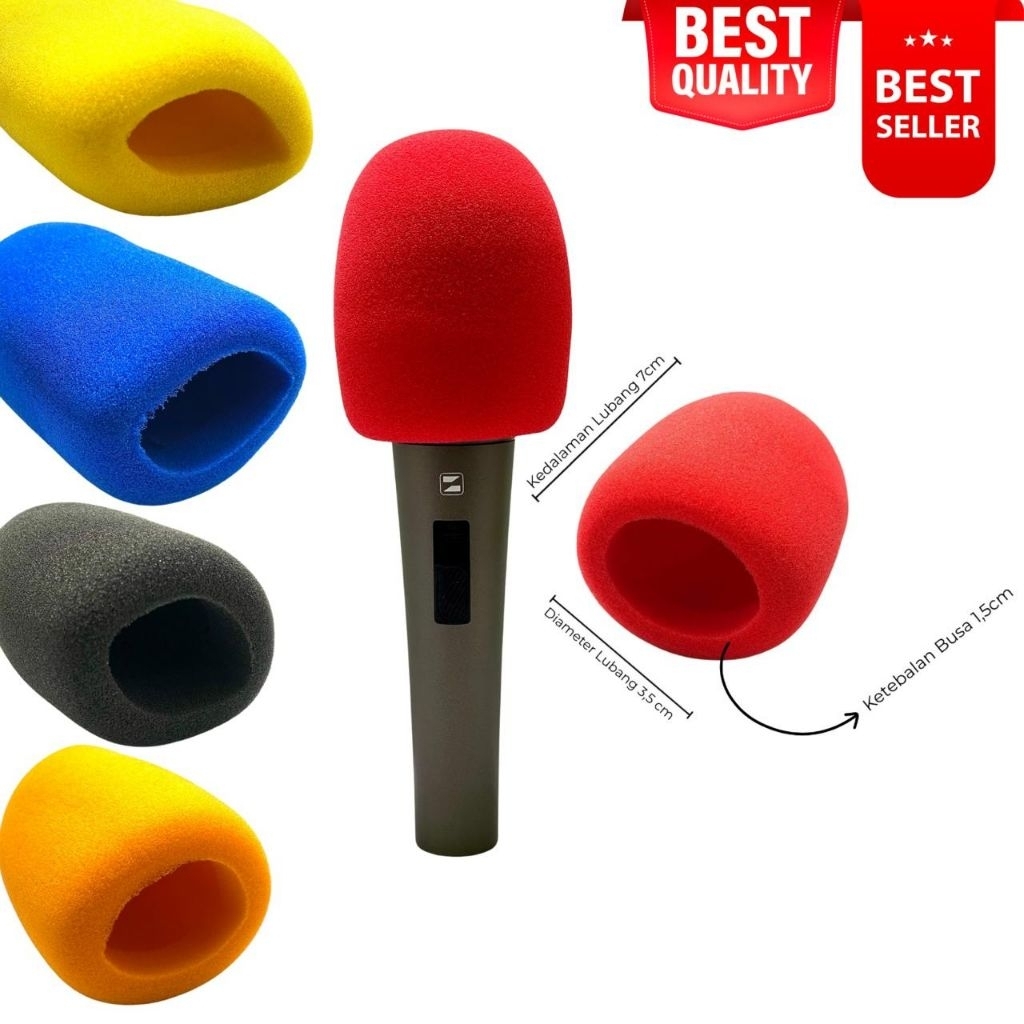 Busa Microphone/Spon Microphone/Sarung Microphone LAD
