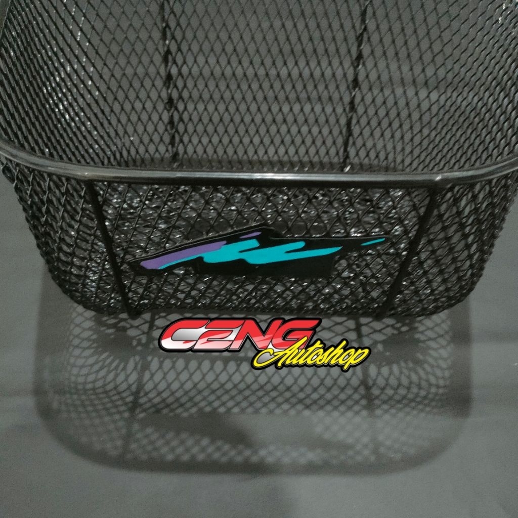 rak breket depan + keranjang Kirana 125 rak breket depan honda kirana 125  made in boo thailand teba