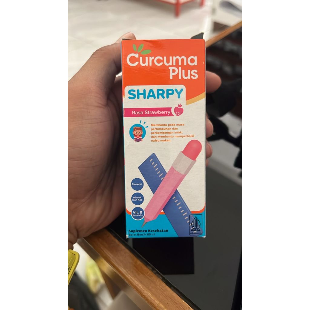 CURCUMA PLUS SHARPY SIRUP 60ML / VITAMIN ANAK / SUPLEMEN ANAK