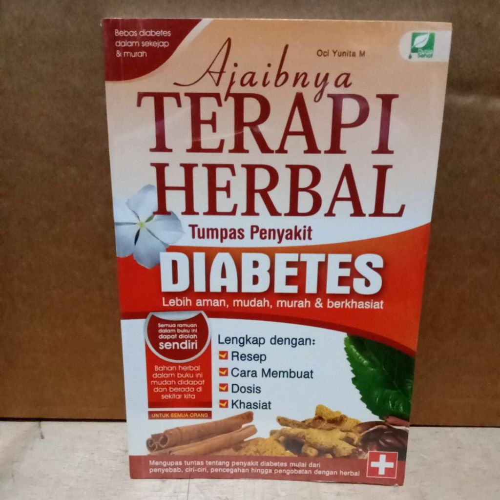 BUKU AJAIBNYA TERAPI HERBAL TUMPAS PENYAKIT DIABETES