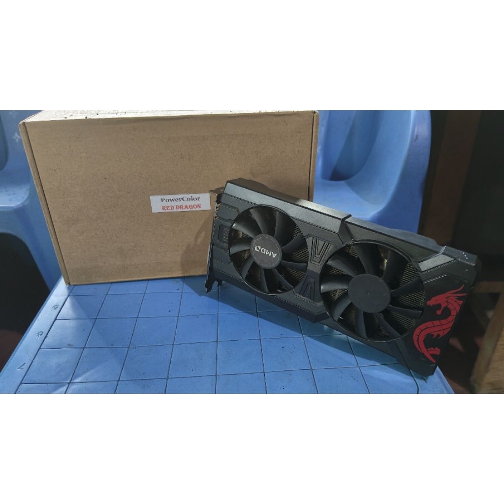 VGA GPU RX 570 4GB DDR5 Red dragon