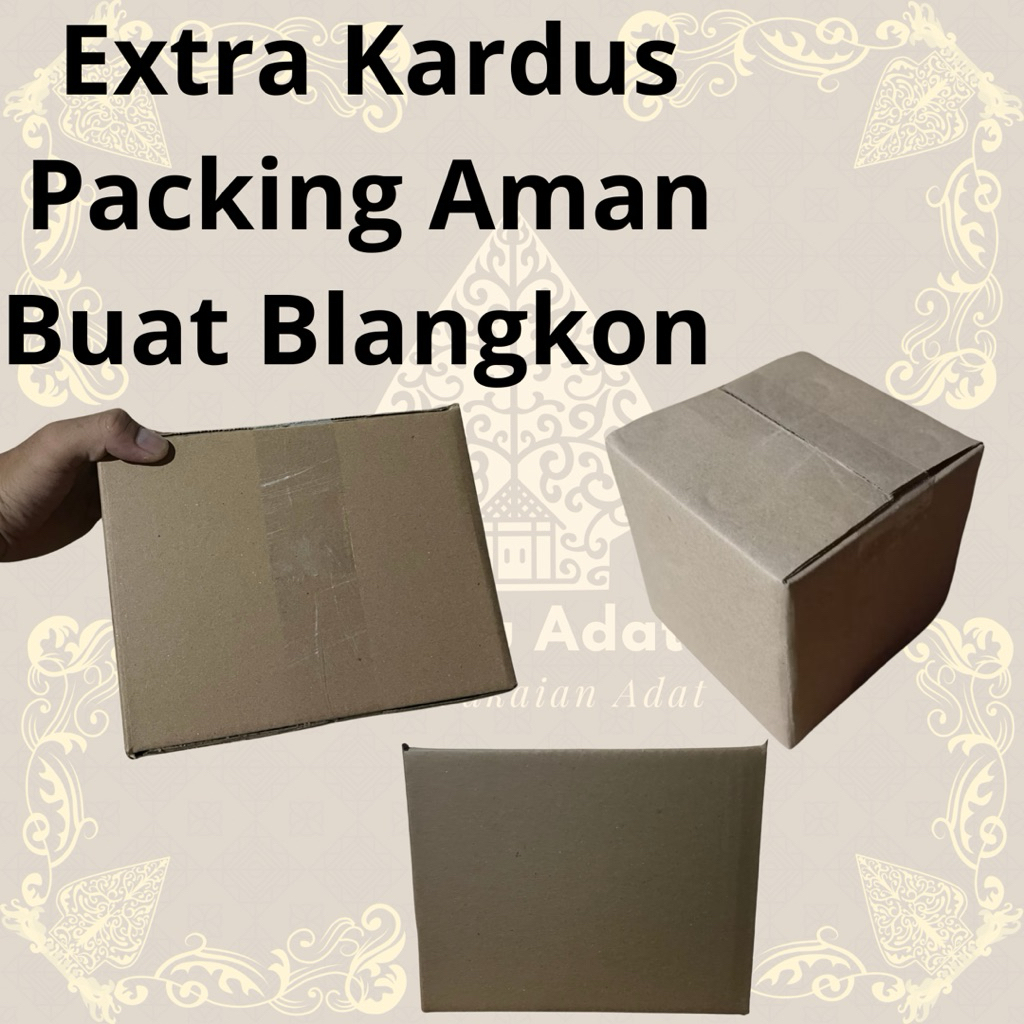 

Kardus Packing Blangkon Biar Aman Tidak Peyok Harga Murah