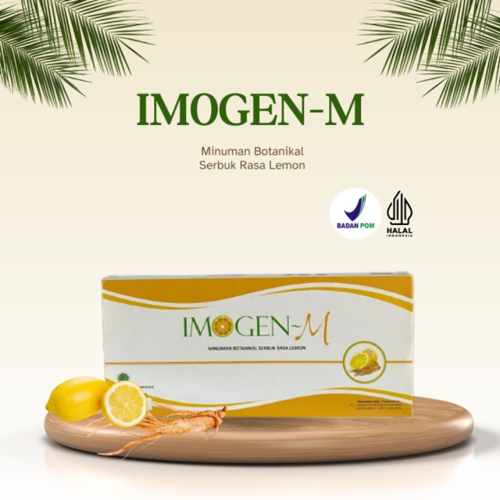 IMOGEN M lemon per box isi 25 sachet @3gram / obat kuat