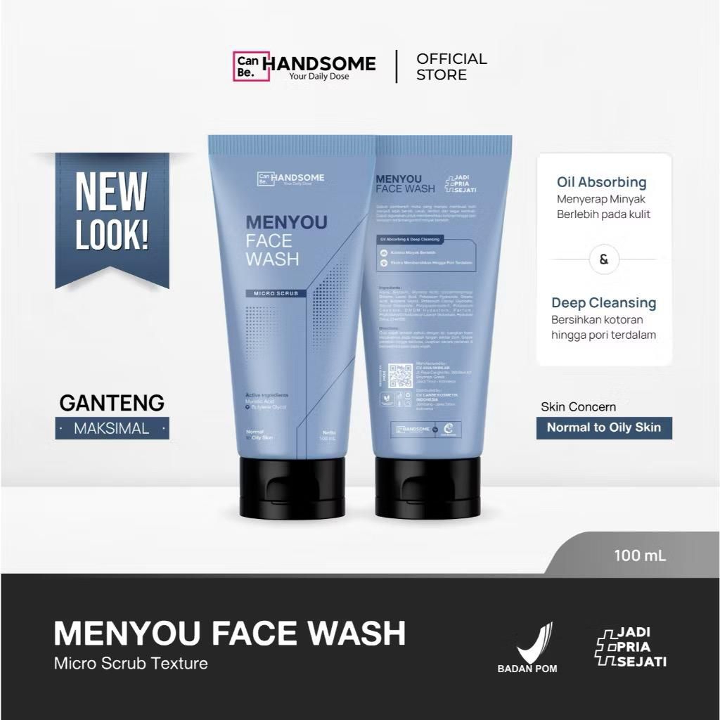 ☘️Terlaris☘️ facewash men you can untuk kulit berminyak