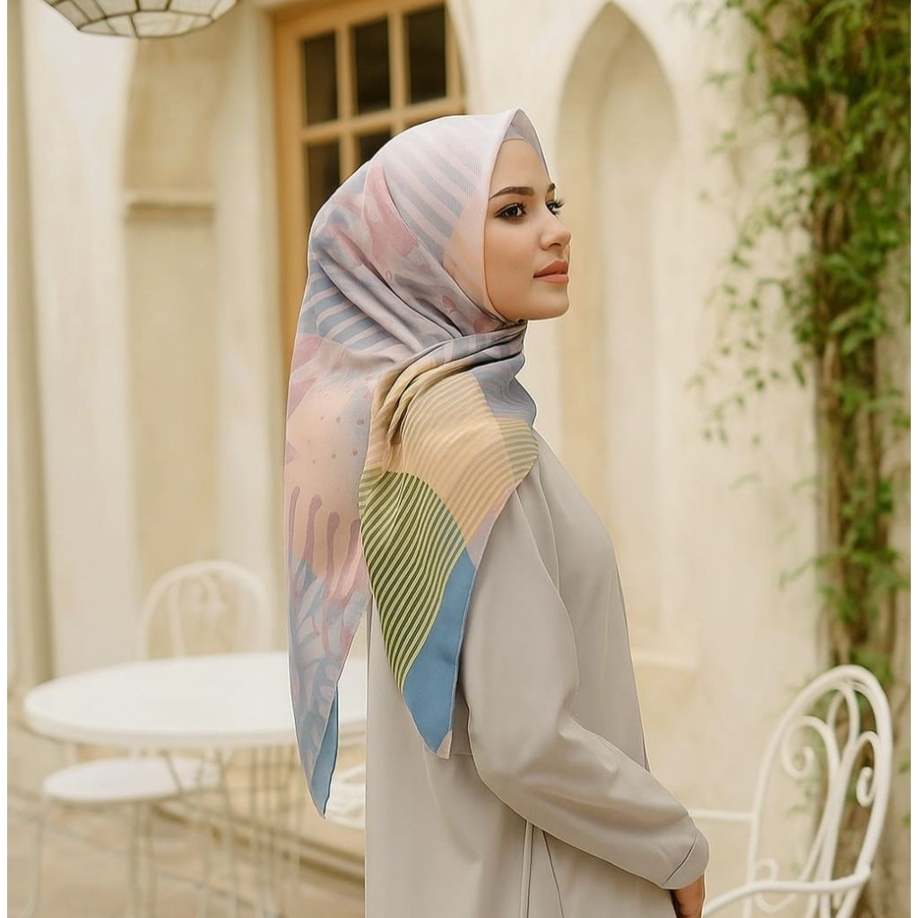 PROMO/SNOWWSOFT/ JILBAB VOAL PREMIUM/GROSIR HIJAB /HIJAB SEGI EMPAT/VOAL MOTIF PREMIUM/ DEENAY KW