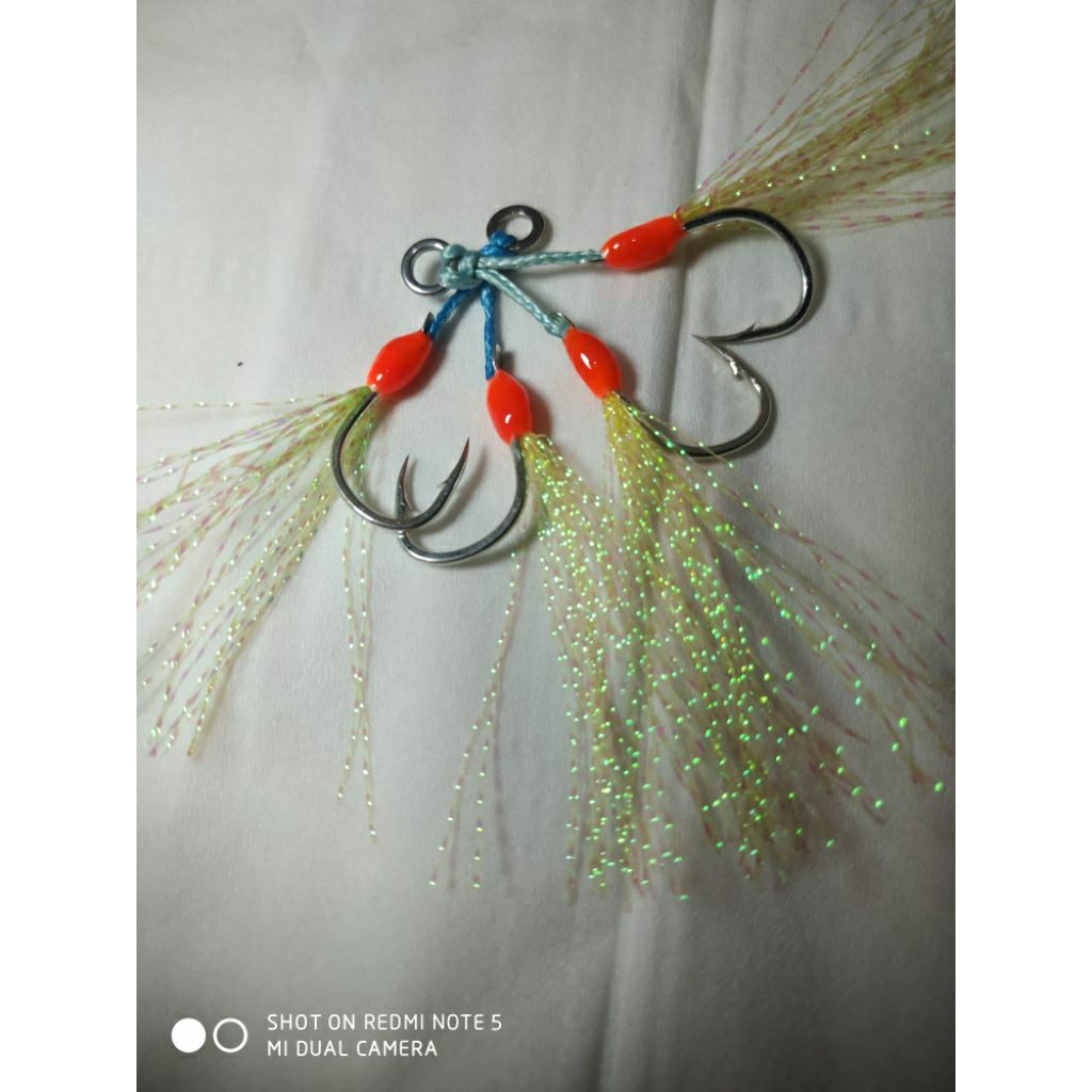 Assist Hook jigging, ultralight jigging iseama