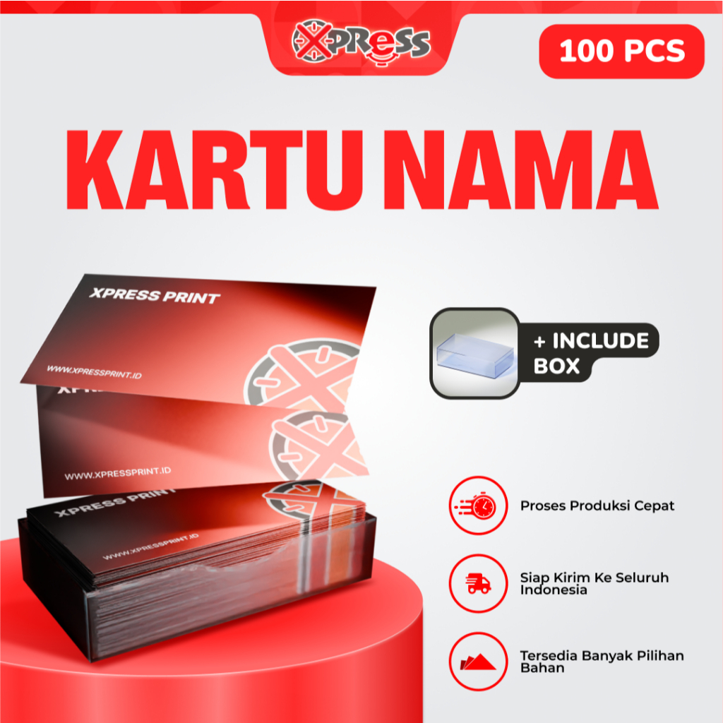 

Cetak Kartu Nama / Business Card / Kartu Nama 100 PCS