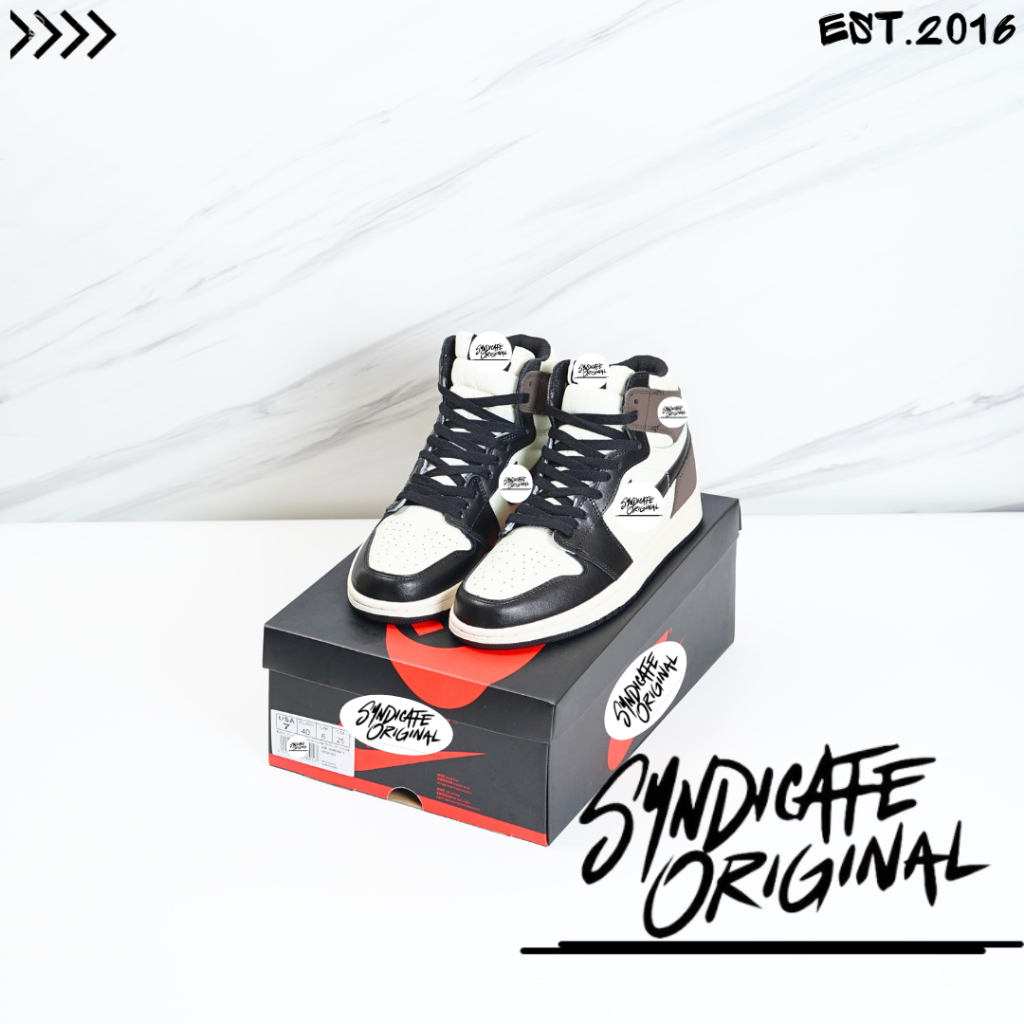 Sneakers AJ 1 High Retro Dark Mocha 100% Bnib
