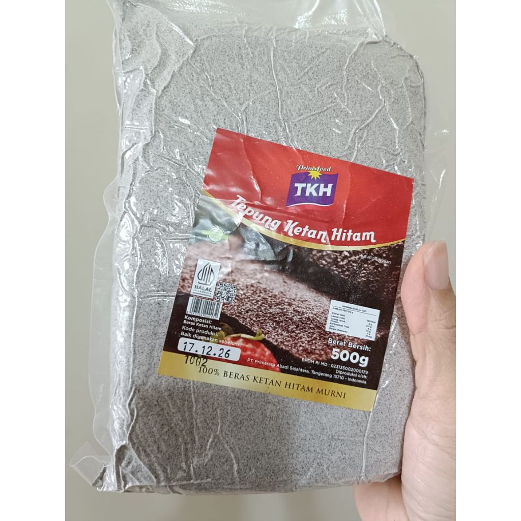 

TEPUNG KETAN HITAM MEREK TKH 500GR