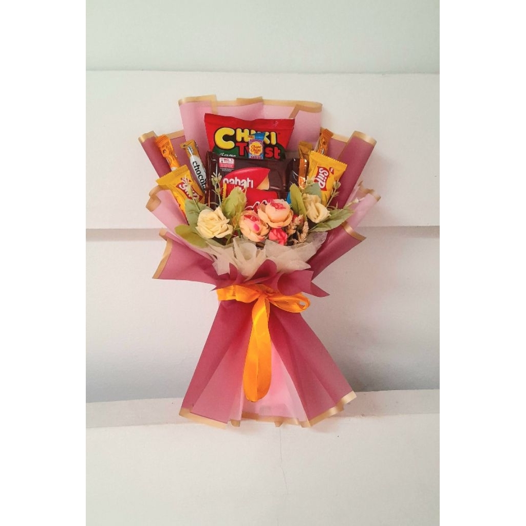 

Bucket Snack 2 warna untuk wisuda ultah hadiah